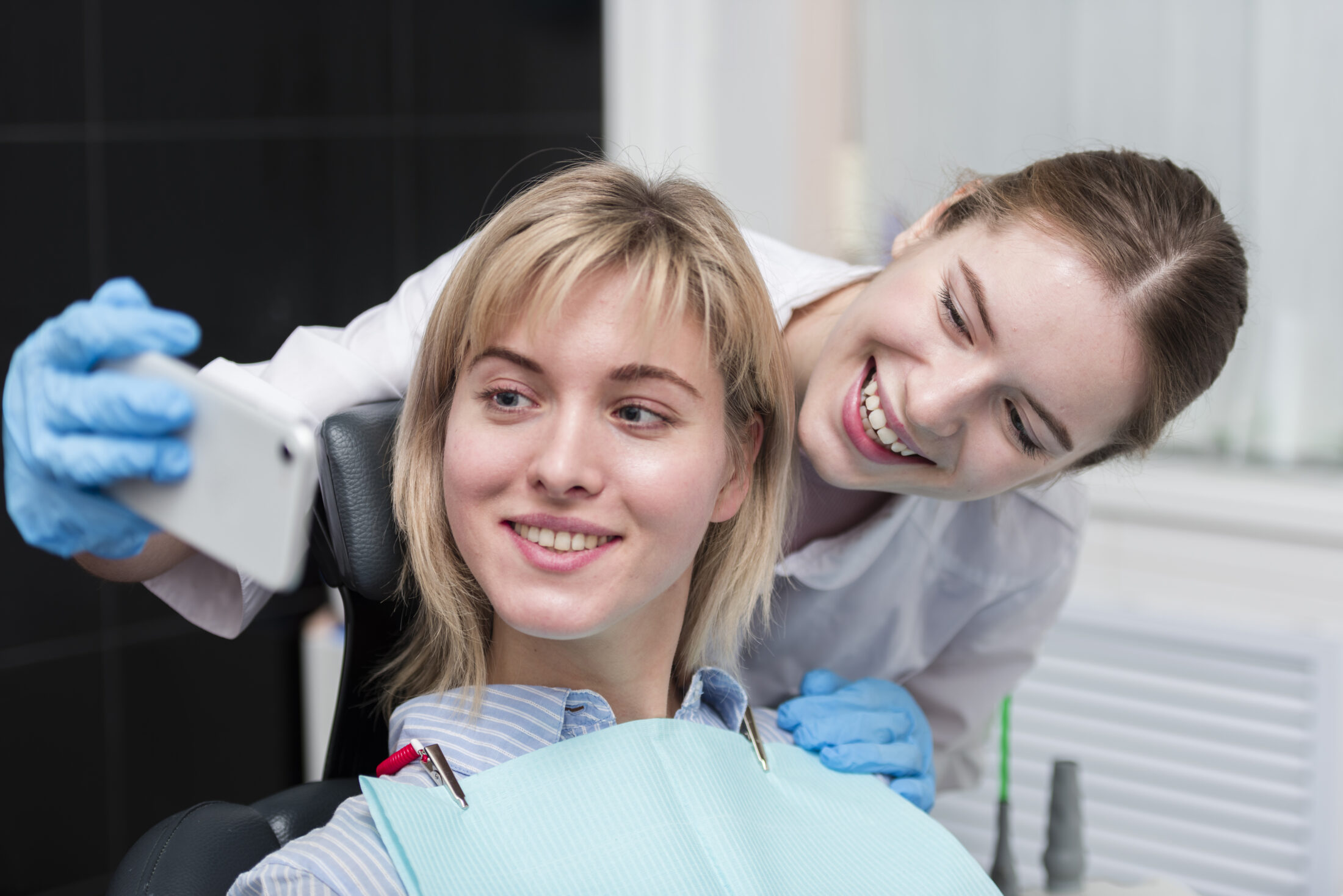dentist-taking-selfie-with-patient Star Dental | Dental Implants